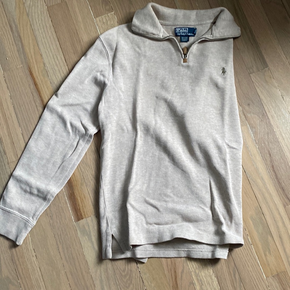 Ralph Lauren Polo top zip sweater.